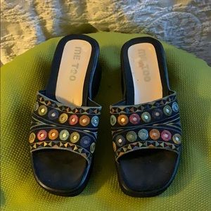 Me Too platform sandals vintage 90s
